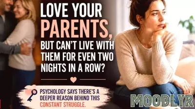 Love your parents, but don't like to live with them for even two nights? Psychology says internal conflict